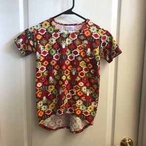 LulaRoe Gracie Holiday Nutcracker Top